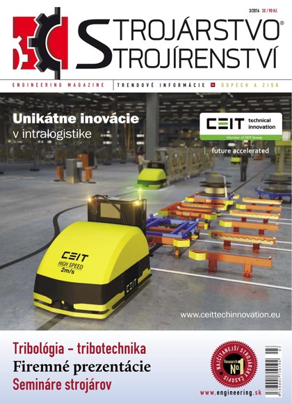 E-magazín STROJÁRSTVO/STROJÍRENSTVÍ 3/2014 - MEDIA/ST s.r.o.