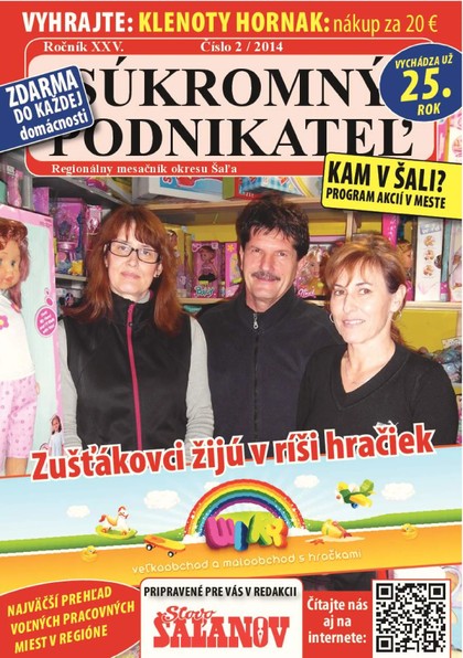 E-magazín Súkromný podnikateľ 2/2014 - Fantázia media, s. r. o.