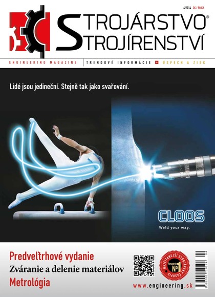 E-magazín STROJÁRSTVO/STROJÍRENSTVÍ 4/2014 - MEDIA/ST s.r.o.