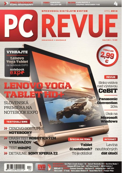 E-magazín PC REVUE 4/2014 -  DIGITAL VISIONS spol. s r.o. 