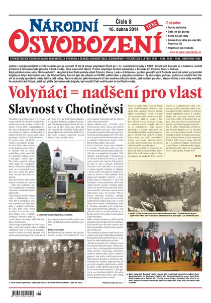 E-magazín Národní Osvobození 8/2014 - Vydavatelství MAC