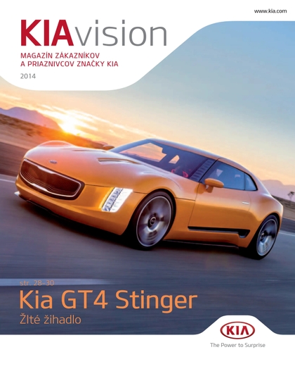 E-magazín KIA vision 1/2014 - Kia Motors Sales Slovensko s.r.o. 