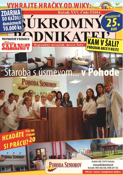 E-magazín Súkromný podnikateľ 5/2014 - Fantázia media, s. r. o.