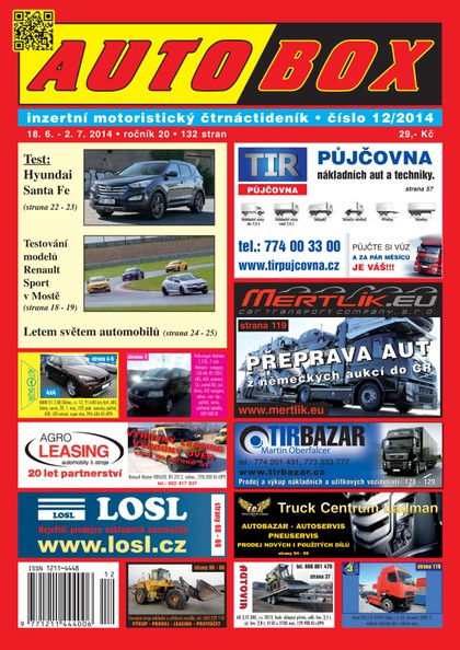 E-magazín Autobox 12/2014 - Autobox BMC s.r.o.