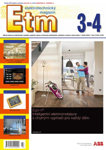 E-magazín ETM 3/4 2014 - Ing. Pavel Hála - Elektromanagment