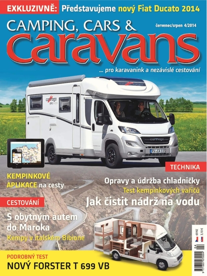 E-magazín Camping, Cars & Caravans 4/2014 - NAKLADATELSTVÍ MISE, s.r.o.