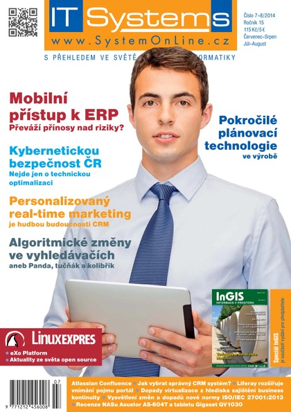 E-magazín IT Systems 7-8/2014 - CCB, spol. s r.o.