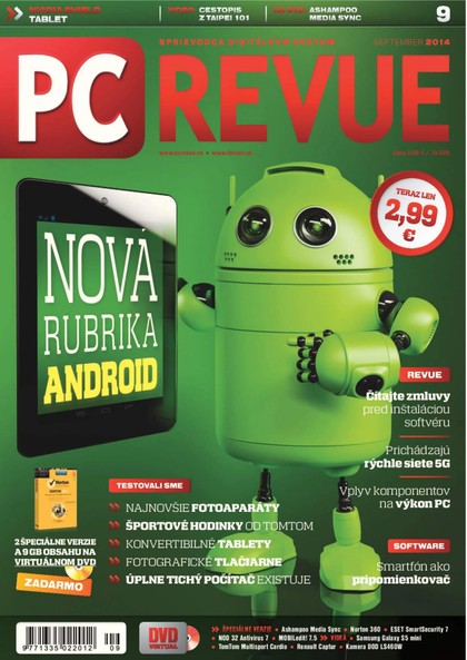 E-magazín PC REVUE 9/2014 -  DIGITAL VISIONS spol. s r.o. 