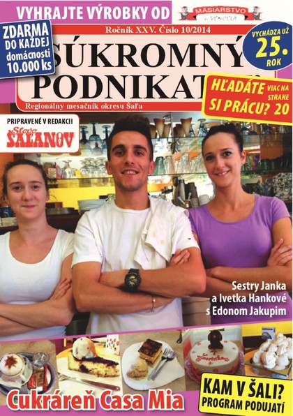 E-magazín Súkromný podnikateľ 10/2014 - Fantázia media, s. r. o.