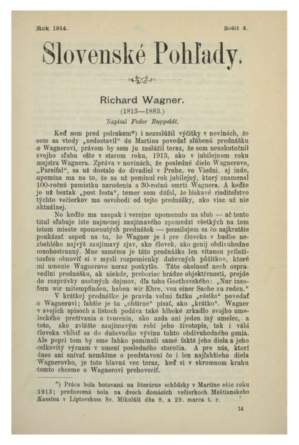 E-magazín Slovenské pohľady  11/1914 - Slovenská národná knižnica