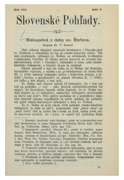 E-magazín Slovenské pohľady 8/1914 - Slovenská národná knižnica