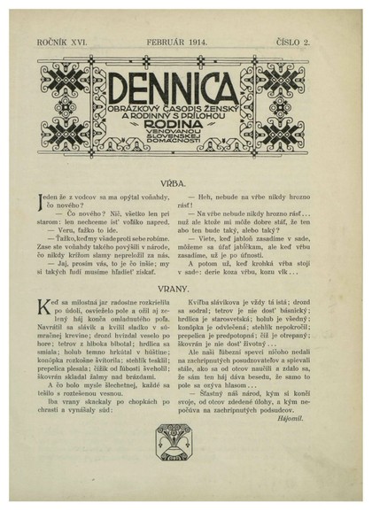 E-magazín Dennica  2/1914 - Slovenská národná knižnica