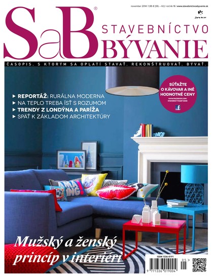 E-magazín SaB - Stavebníctvo a bývanie - November 2014 - MEDIA/ST s.r.o.