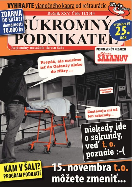 E-magazín Súkromný podnikateľ 11/2014 - Fantázia media, s. r. o.