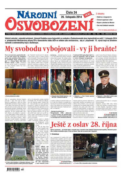 E-magazín Národní Osvobození 24/2014 - Vydavatelství MAC