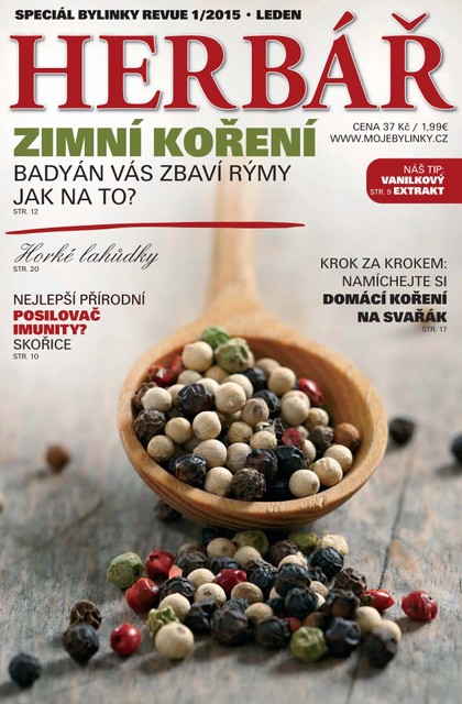 E-magazín Herbář 1/15 zimní koření - BYLINKY REVUE, s. r. o.