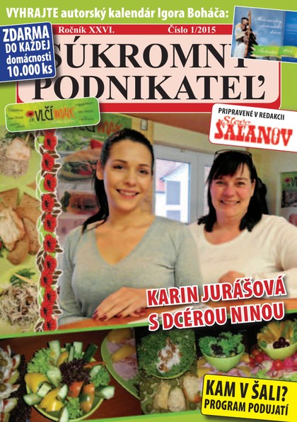 E-magazín Súkromný podnikateľ 1/2015 - Fantázia media, s. r. o.