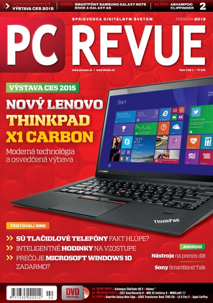 E-magazín PC REVUE 2/2015 -  DIGITAL VISIONS spol. s r.o. 