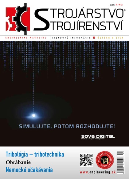 E-magazín STROJÁRSTVO/STROJÍRENSTVÍ 3/2015 - MEDIA/ST s.r.o.