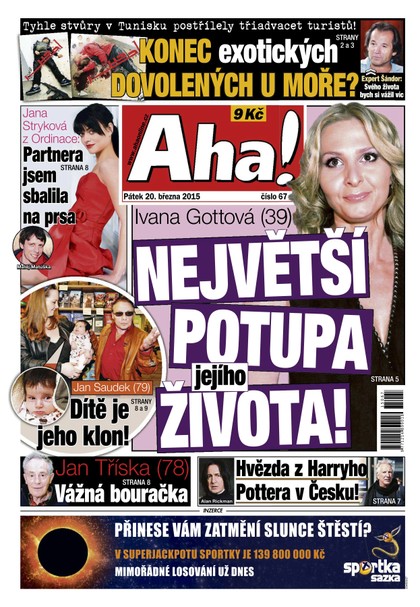 E-magazín AHA! - 20.3.2015 - CZECH NEWS CENTER a. s.