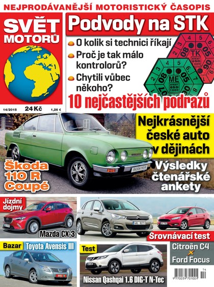 E-magazín Svět motorů - 30.3.2015 - CZECH NEWS CENTER a. s.