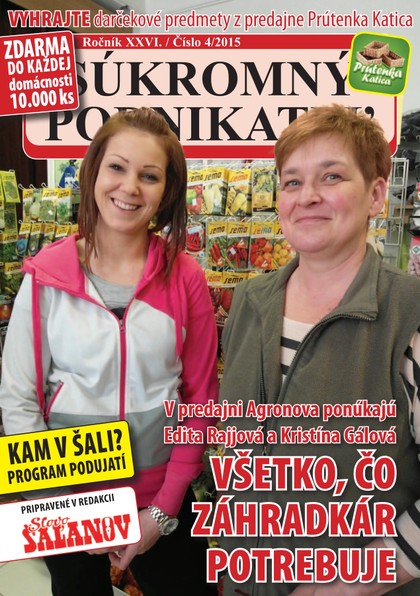 E-magazín Súkromný podnikateľ 4/2015 - Fantázia media, s. r. o.