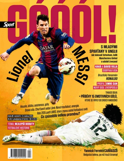 E-magazín Sport Gool! - 8.4.2015 - CZECH NEWS CENTER a. s.