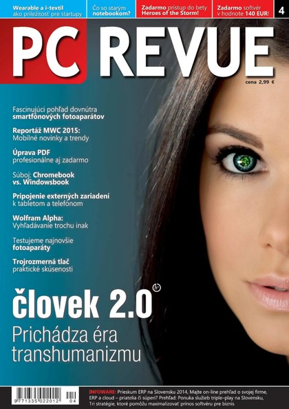 E-magazín PC REVUE 4/2015 -  DIGITAL VISIONS spol. s r.o. 