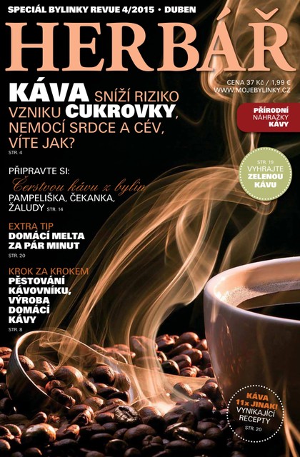 E-magazín Herbář 4/15 káva - BYLINKY REVUE, s. r. o.