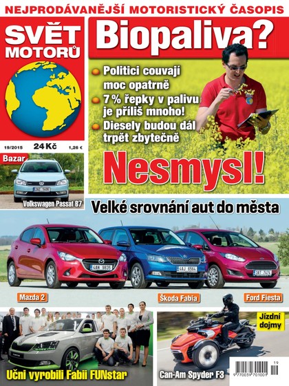 E-magazín Svět motorů - 4.5.2015 - CZECH NEWS CENTER a. s.