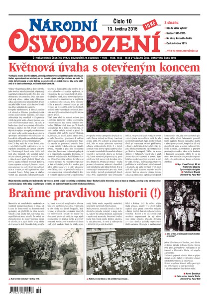 E-magazín Národní Osvobození 10/2015 - Vydavatelství MAC