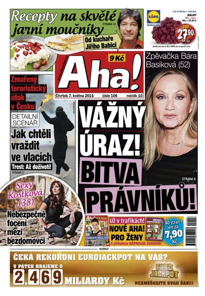 E-magazín AHA! - 7.5.2015 - CZECH NEWS CENTER a. s.