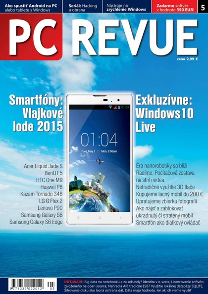 E-magazín PC REVUE 5/2015 -  DIGITAL VISIONS spol. s r.o. 