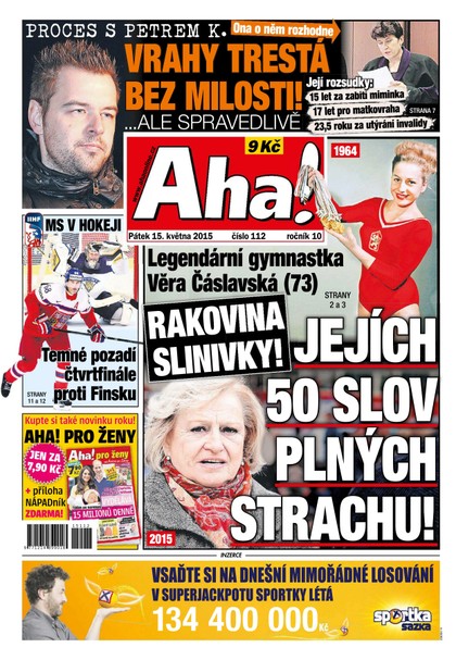 E-magazín AHA! - 15.5.2015 - CZECH NEWS CENTER a. s.