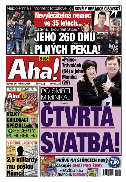 E-magazín AHA! - 20.5.2015 - CZECH NEWS CENTER a. s.