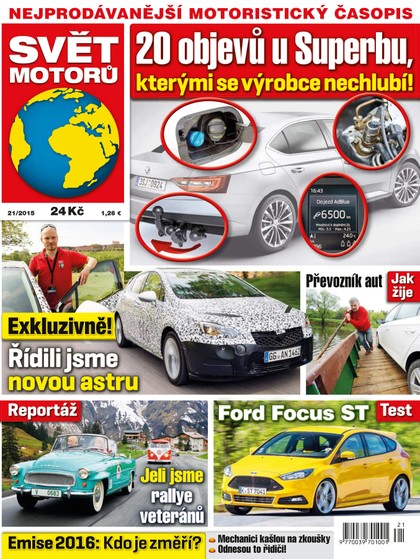 E-magazín Svět motorů 18.5.2015 - CZECH NEWS CENTER a. s.