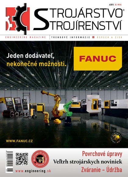 E-magazín STROJÁRSTVO/STROJÍRENSTVÍ 6/2015 - MEDIA/ST s.r.o.