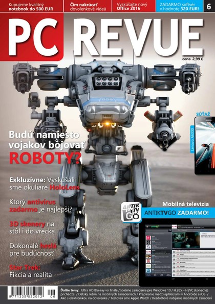 E-magazín PC REVUE 6/2015 -  DIGITAL VISIONS spol. s r.o. 