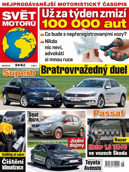 E-magazín Svět motorů - 22.6.2015 - CZECH NEWS CENTER a. s.