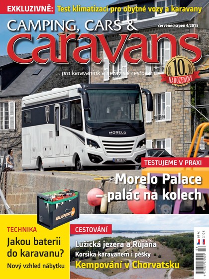 E-magazín Camping, Cars & Caravans 4/2015 - NAKLADATELSTVÍ MISE, s.r.o.