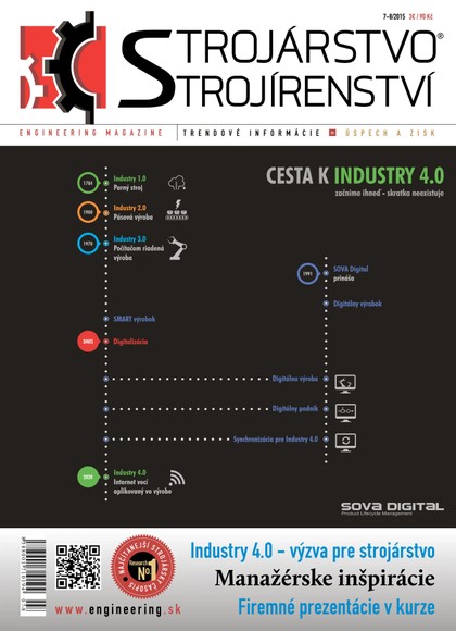 E-magazín STROJÁRSTVO/STROJÍRENSTVÍ 7-8/2015 - MEDIA/ST s.r.o.