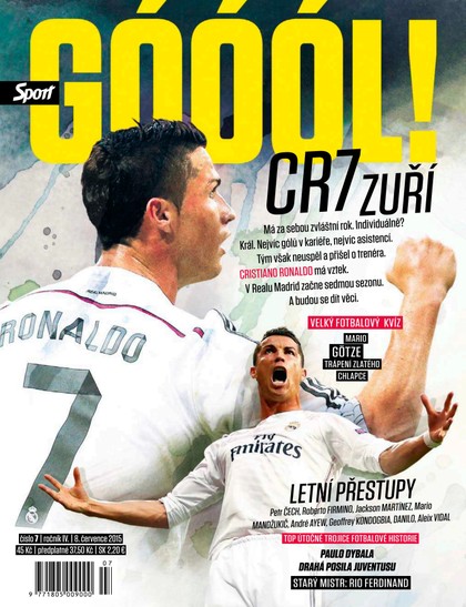 E-magazín Sport Goool! - 8.7.2015 - CZECH NEWS CENTER a. s.