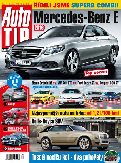 E-magazín Auto TIP - 13.7.2015 - CZECH NEWS CENTER a. s.