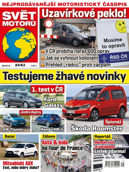 E-magazín Svět motorů - 13.7.2015 - CZECH NEWS CENTER a. s.