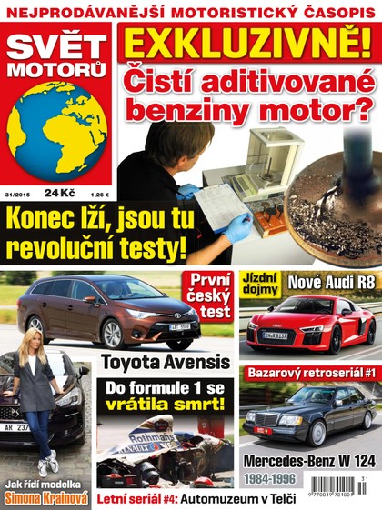 E-magazín Svět motorů - 27.7.2015 - CZECH NEWS CENTER a. s.