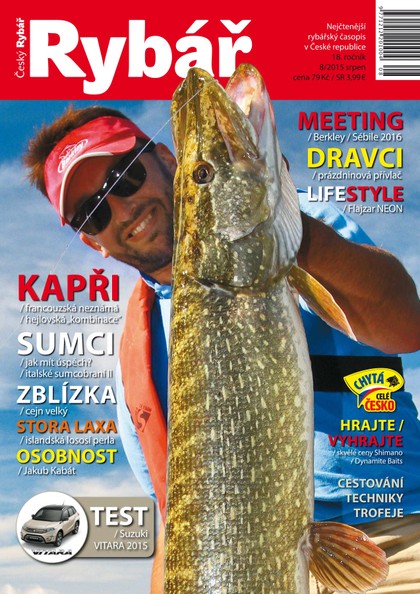 E-magazín Český rybář 8/2015 - Český rybář, s. r. o.