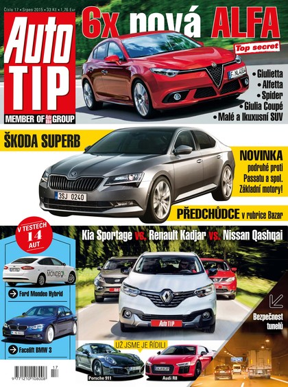 E-magazín Auto TIP - 10.8.2015 - CZECH NEWS CENTER a. s.