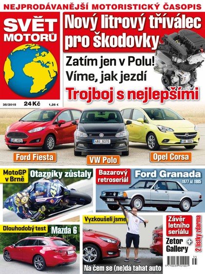 E-magazín Svět motorů - 24.8.2015 - CZECH NEWS CENTER a. s.