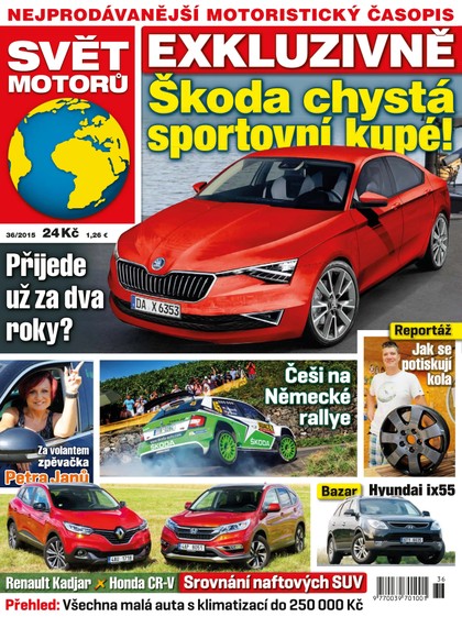 E-magazín Svět motorů - 31.8.2015 - CZECH NEWS CENTER a. s.