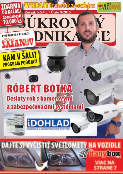 E-magazín Súkromný podnikateľ 9/2015 - Fantázia media, s. r. o.